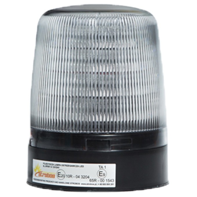 Girofar LED 12-24V 16 LED-uri de 3W 5 ani Garantie - Pridere fixa cu 1 punct (ax) de prindere
